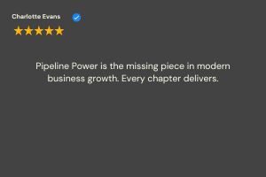 reader no18 review and star rating for book pipeline power:how to build a $100 million lead engine in 12 months or less by ubaid ur rahman