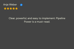 reader no25 review and star rating for book pipeline power:how to build a $100 million lead engine in 12 months or less by ubaid ur rahman