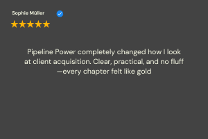 reader no2 review and star rating for book pipeline power:how to build a $100 million lead engine in 12 months or less by ubaid ur rahman
