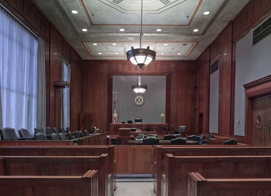 image of court room